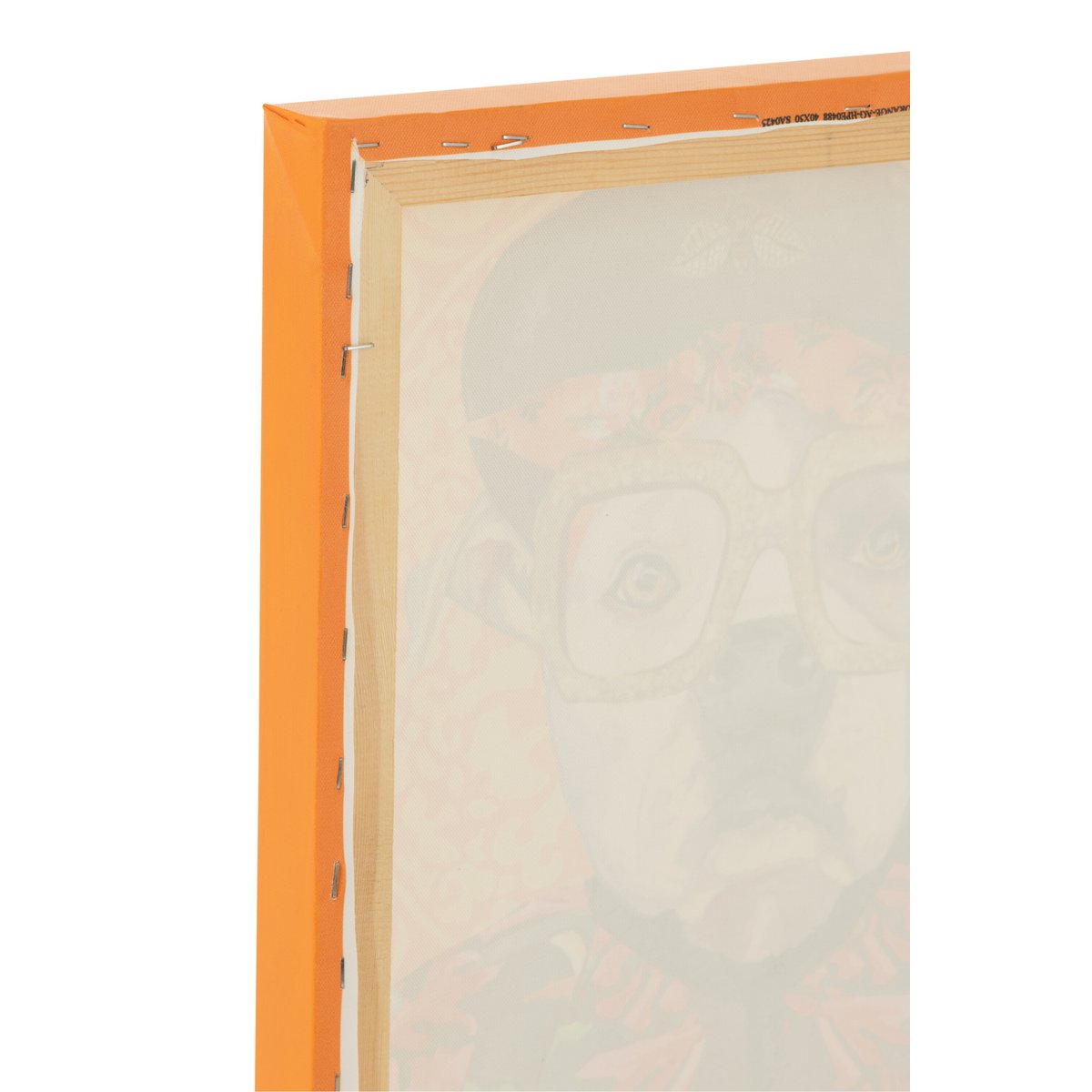 J-Line Wanddecoratie Hond Popart Canvas Mix Small