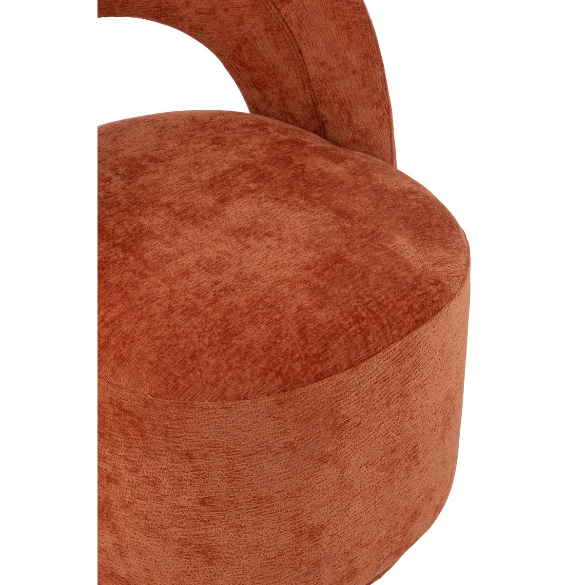 J-Line stoel Accent - textiel - oranje/roest