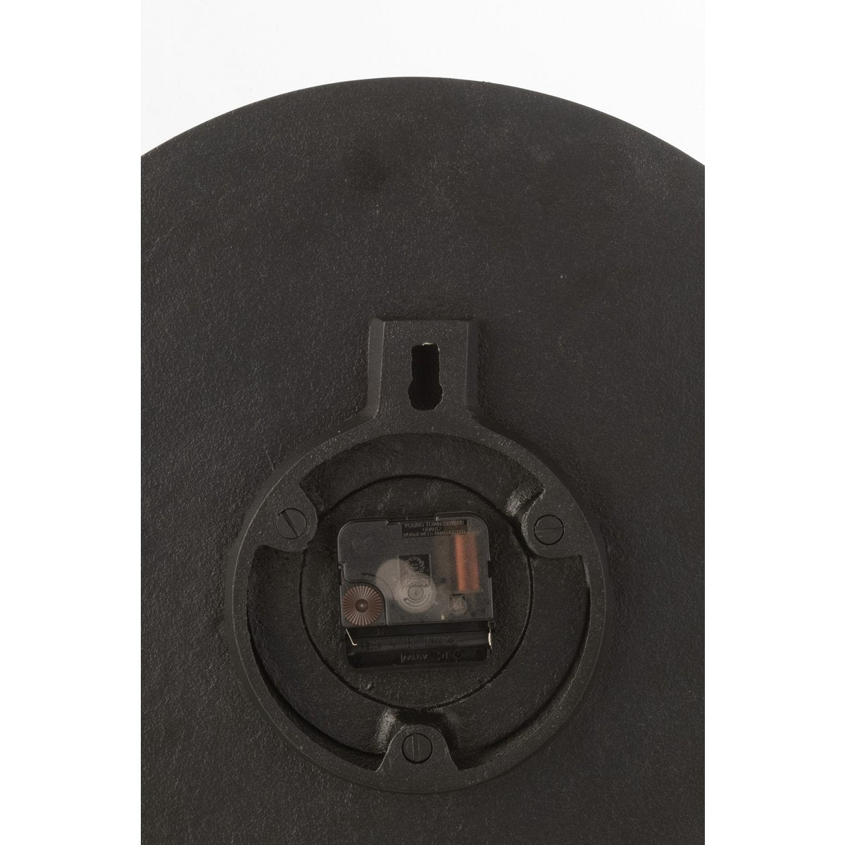J-Line klok Rond - metaal - zwart - S - Ø 37 cm
