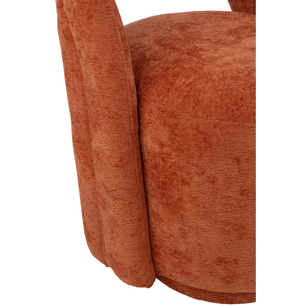J-Line stoel Accent - textiel - oranje/roest