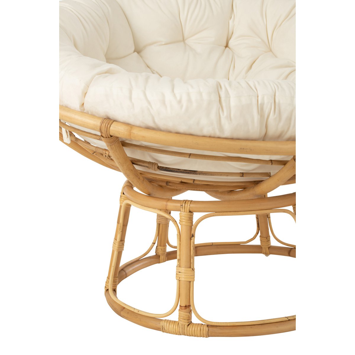 J-Line Sofa Celine + Kussen Rotan Naturel