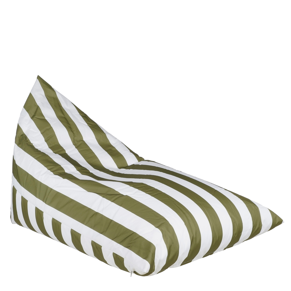 Rissy Zitzak - L140 x B95 x H95 cm - Groen, Wit