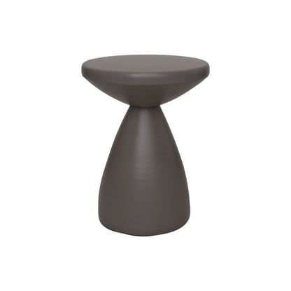 HSM Collection-Ronde Bijzettafel-ø36x48-Grijs-Metaal