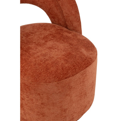 J-Line stoel Accent - textiel - oranje/roest