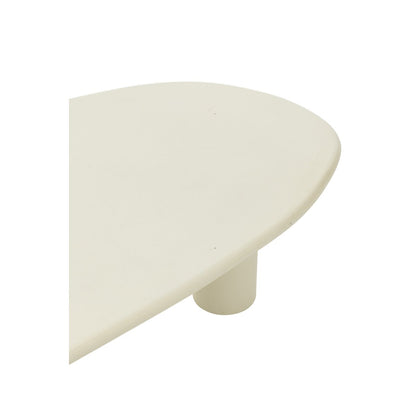 J-Line Bijzettafel Bali Mdf/Pvd Wit Large