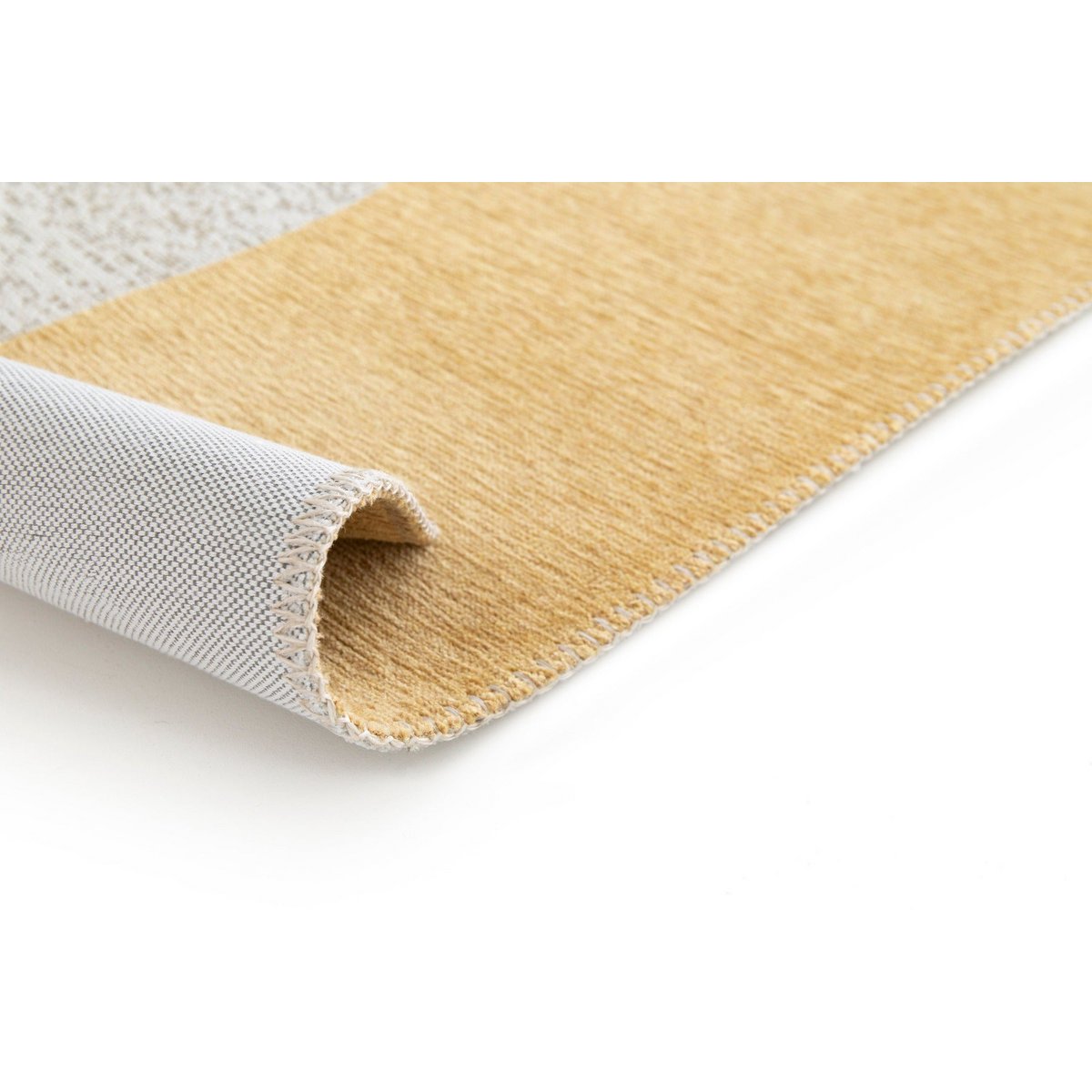 Hedendaags Gobelin Weven 100% gerecycled tapijt in Dedale