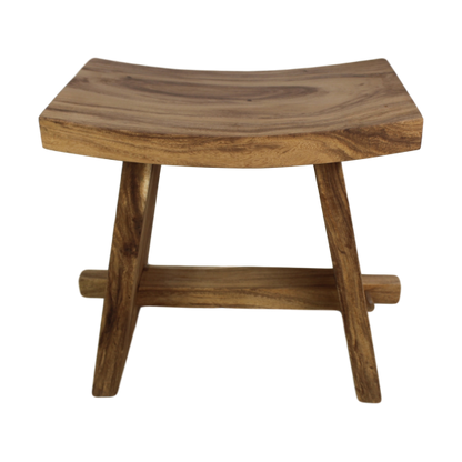 HSM Collection-Rechthoekige Kruk Osaka-48x30x47-Naturel-Munggur