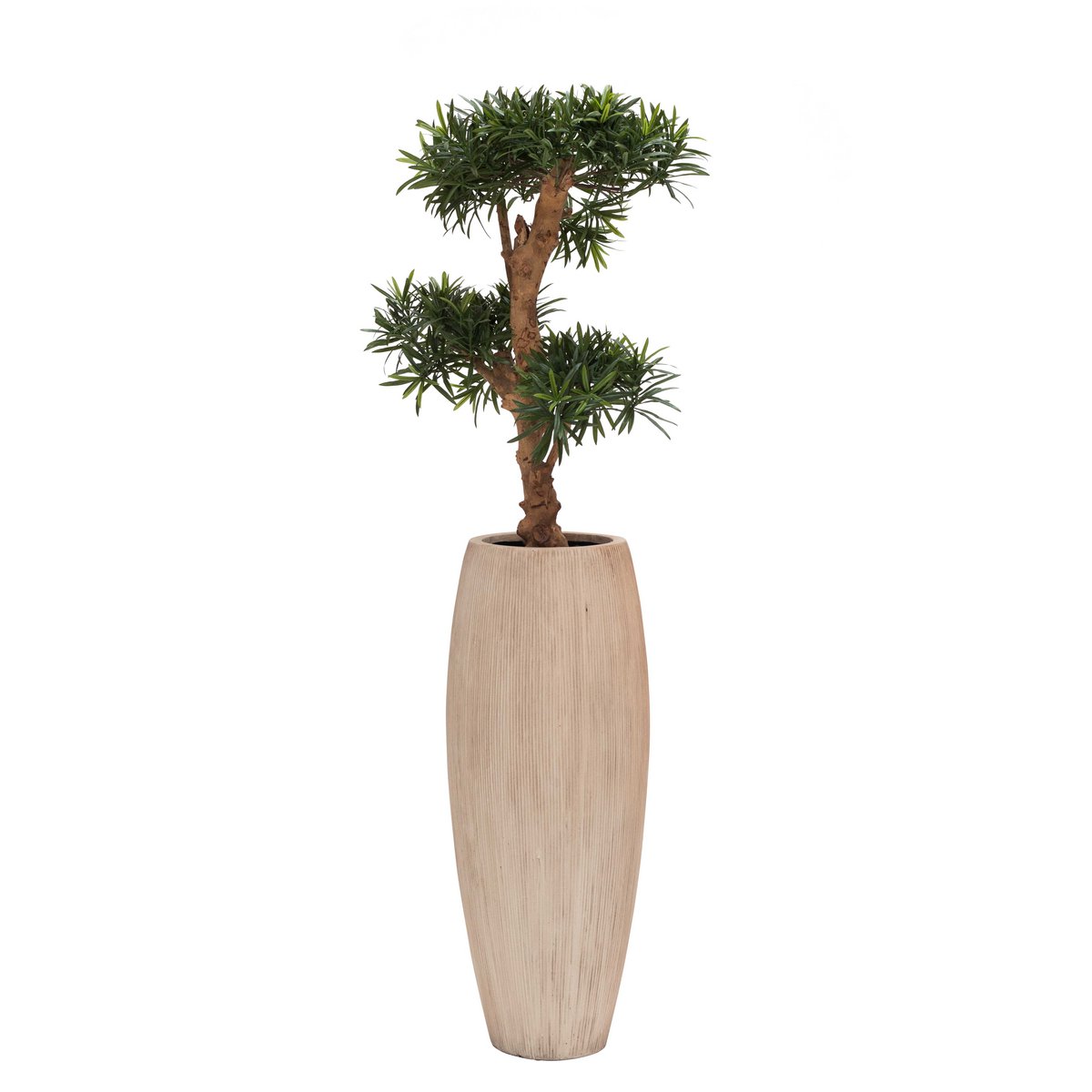 Plantenpot - Surabaya stripe beige