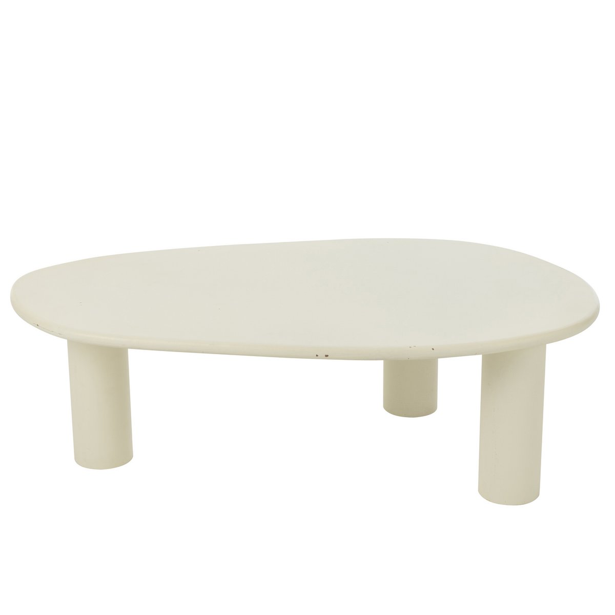 J-Line Bijzettafel Bali Mdf/Pvd Wit Large