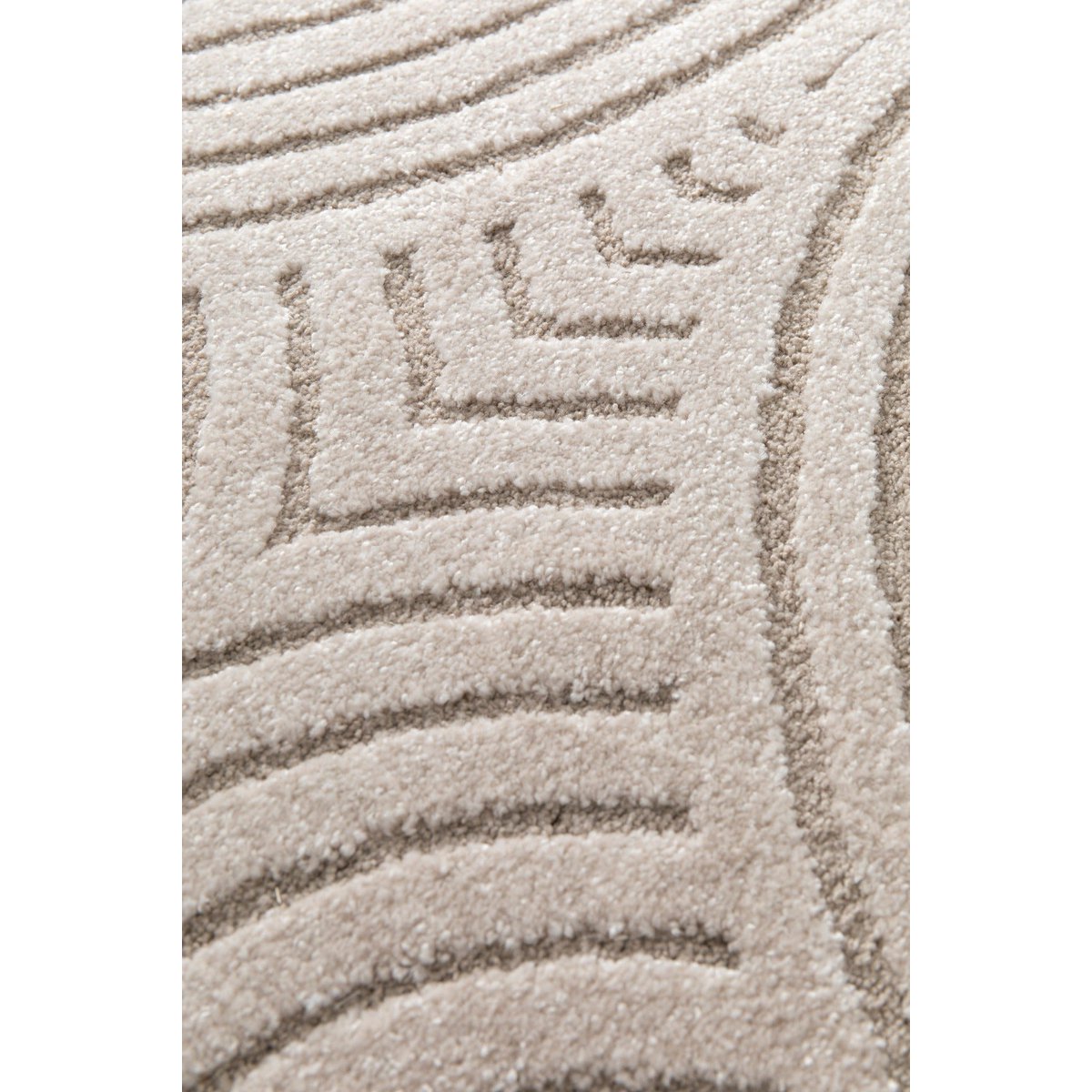 Tapijt met zacht en comfortabel groove relief effect