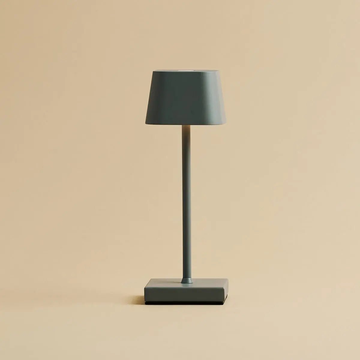 Sarphati Mini Mouse Gray Draadloze tafellamp - draadloos oplaadbaar via laadstation, dimbare lamp en 3 lichtmodi