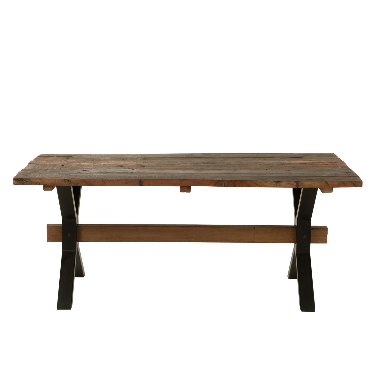 J-Line Eettafel Verouderd Hout Bruin