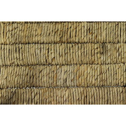 HSM Collection-Eetkamerstoel Delilah-50x41x78-Zwart/Naturel-Mahonie/Bananenblad