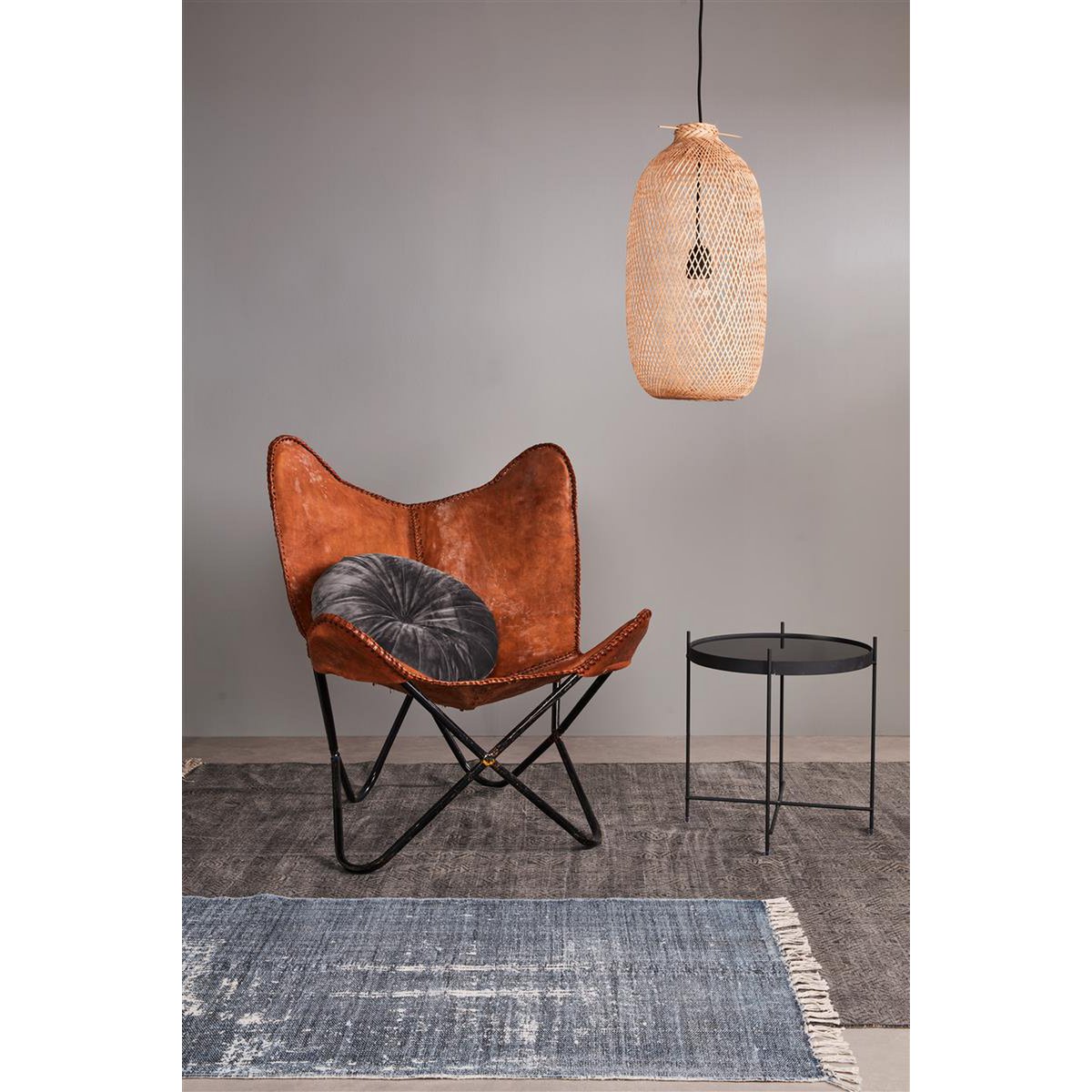 KAAT Amsterdam Mandarin Sierkussen - dia 40 cm - Grijs