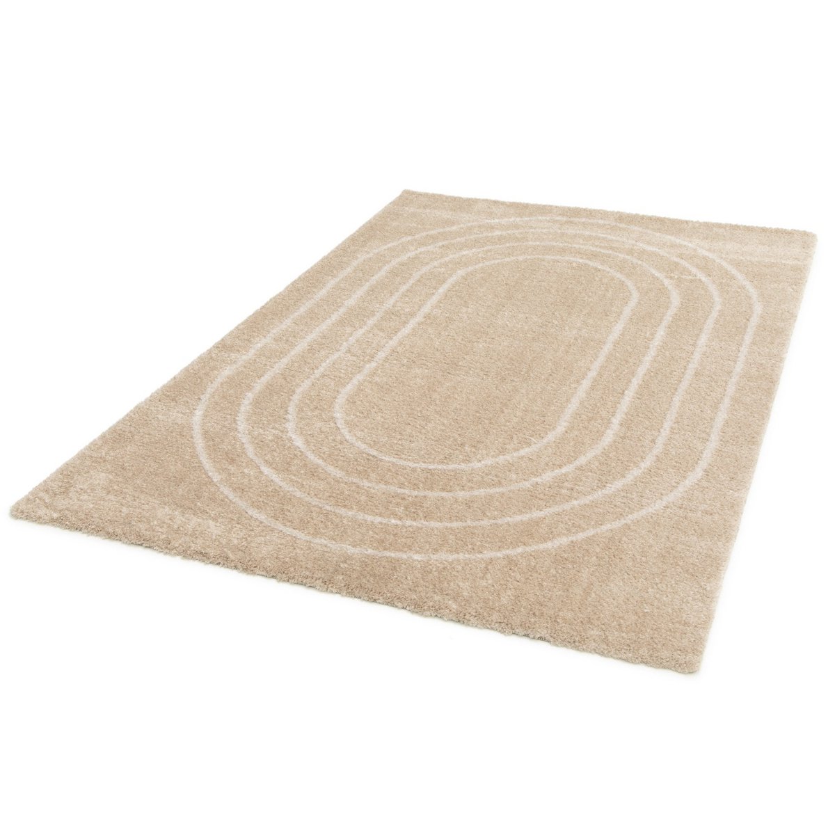 Zoet binnen tapijt in gerecycled polyester calypso