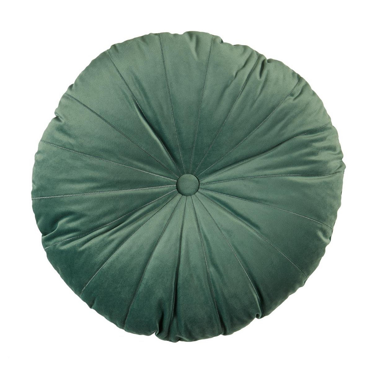 KAAT Amsterdam Mandarin Sierkussen - dia 40 cm - Grijsgroen