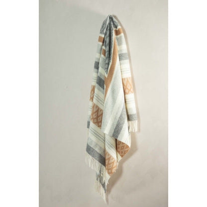 Wollen deken UGLE beige