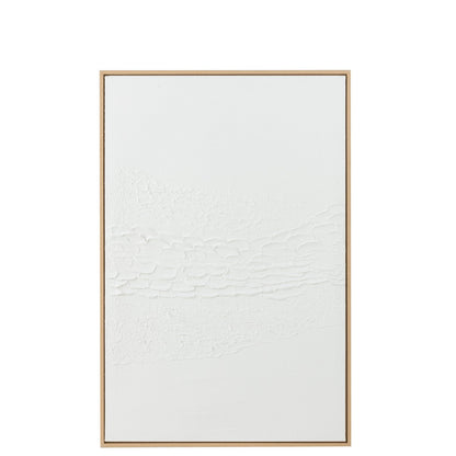 J-Line Schilderij Lauwra Canvas Wit