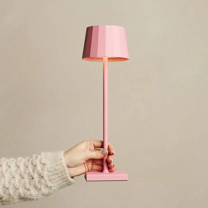 Wouter Flamingo Roze oplaadbare tafellamp-Draadloos opladen, dimbare, 120 uur batterijduur
