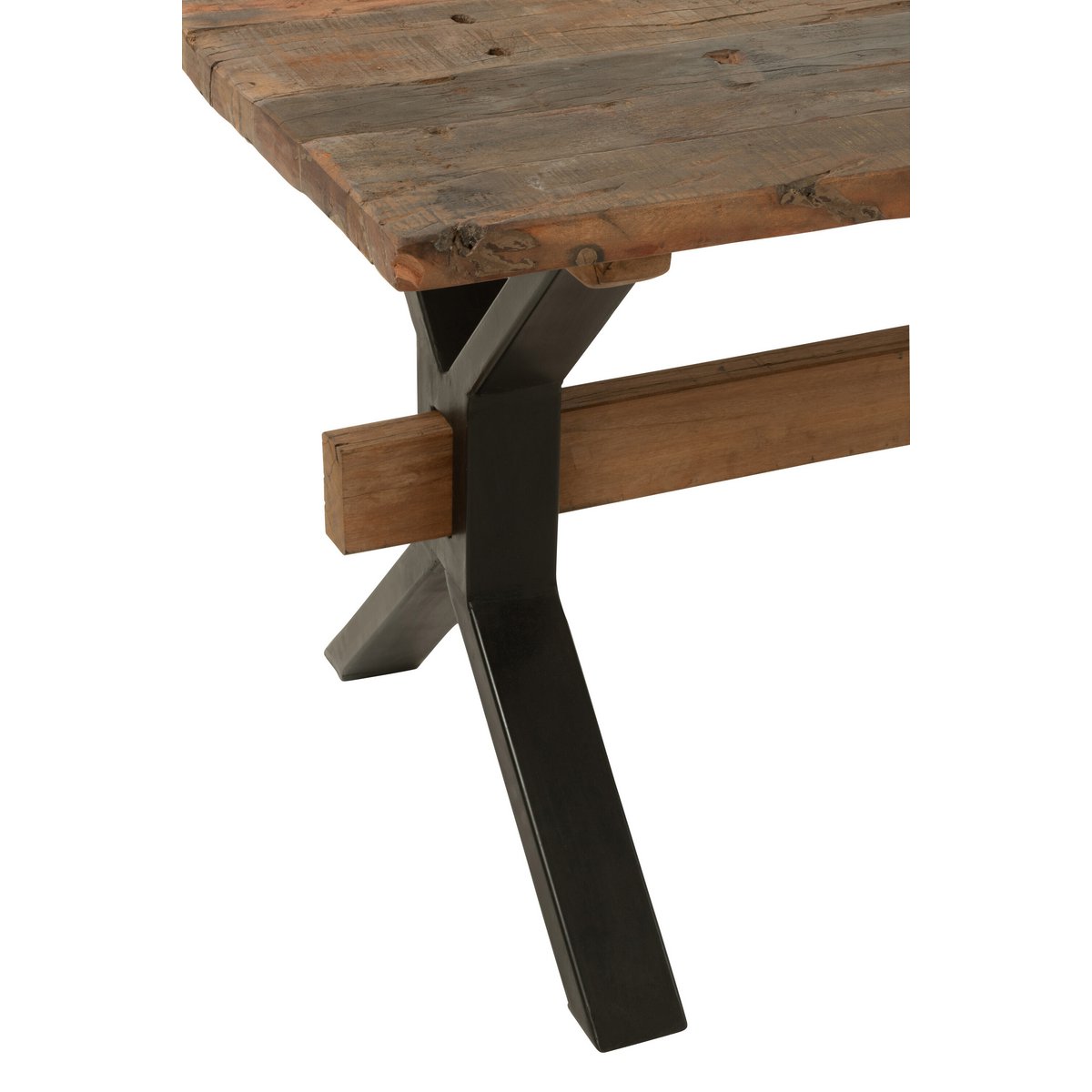 J-Line Eettafel Verouderd Hout Bruin