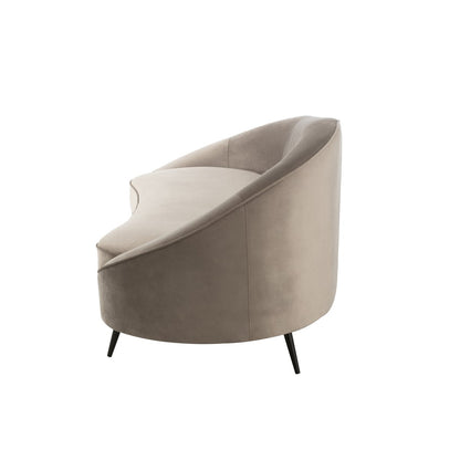 J-Line sofa Elisabeth - textiel - zilver