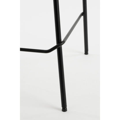 Nanet Barkruk - H91 cm - Velvet - Donkergroen