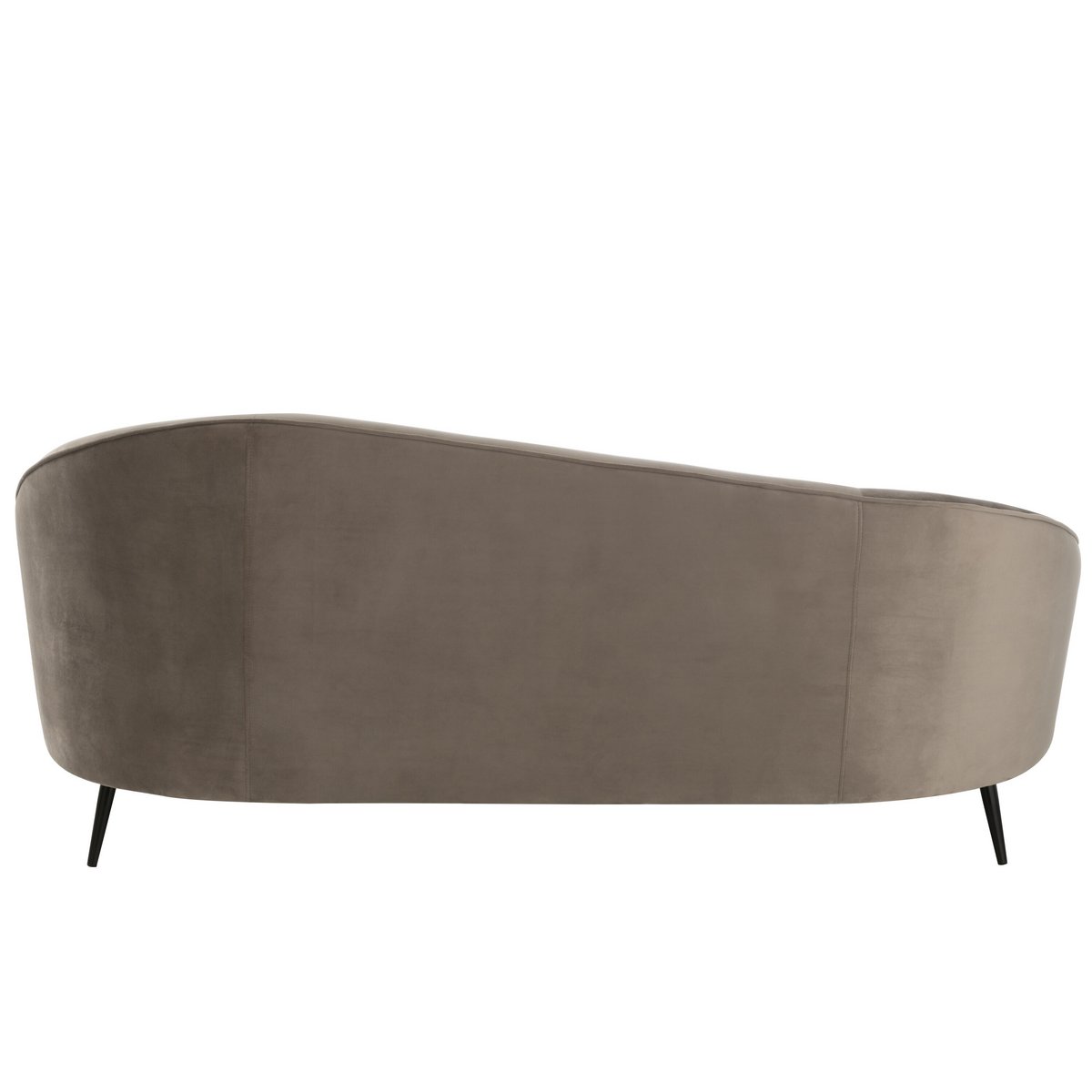 J-Line sofa Elisabeth - textiel - zilver