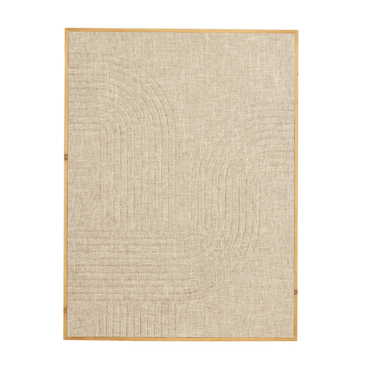 Mista Wanddecoratie - L60 x B3 x H80 cm - 100% FSC - Mdf - Bruin