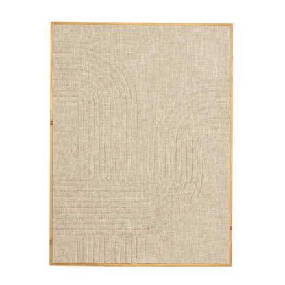 Mista Wanddecoratie - L60 x B3 x H80 cm - 100% FSC - Mdf - Bruin