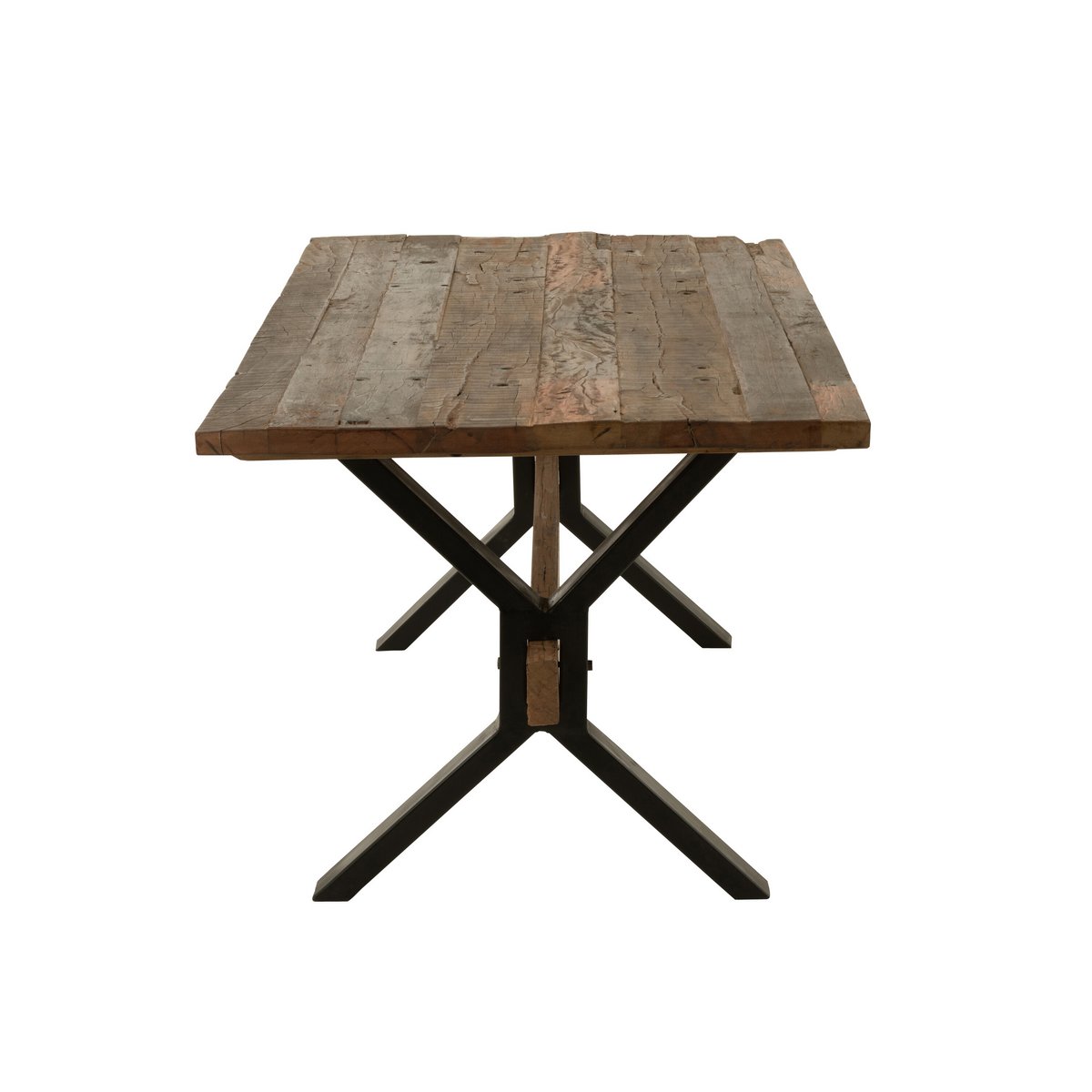 J-Line Eettafel Verouderd Hout Bruin