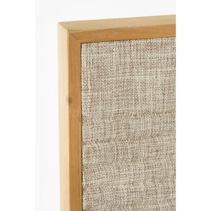 Mista Wanddecoratie - L60 x B3 x H80 cm - 100% FSC - Mdf - Bruin