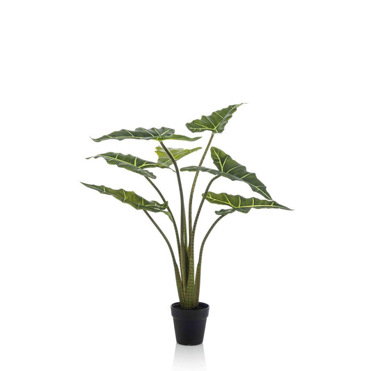 Kunstplant - Alocasia Frydek - Olifantsoor - 100 cm