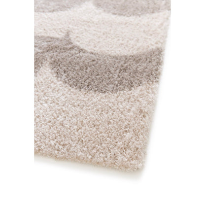 Ultrasoft tapijt in gerecyclede polyester neutrale tonen retro