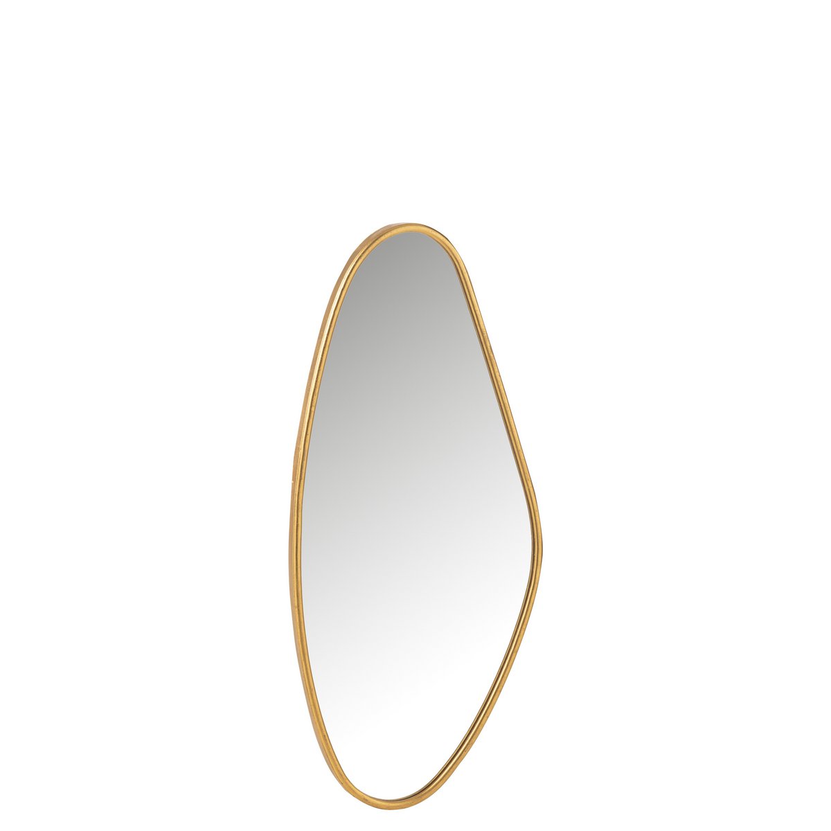 J -Line Spiegel Abstract - Glas - Goud - Small - 33 x 73 cm