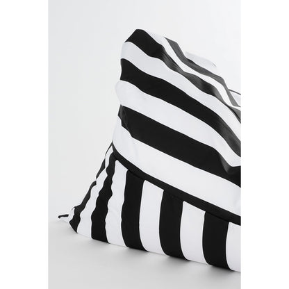Rissy Zitzak - L140 x B95 x H95 cm - Zwart, Wit