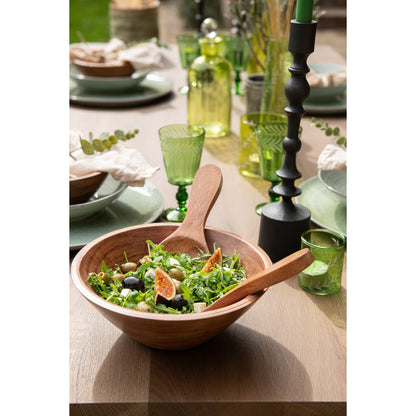 J-Line kom Acacia - hout - naturel - medium