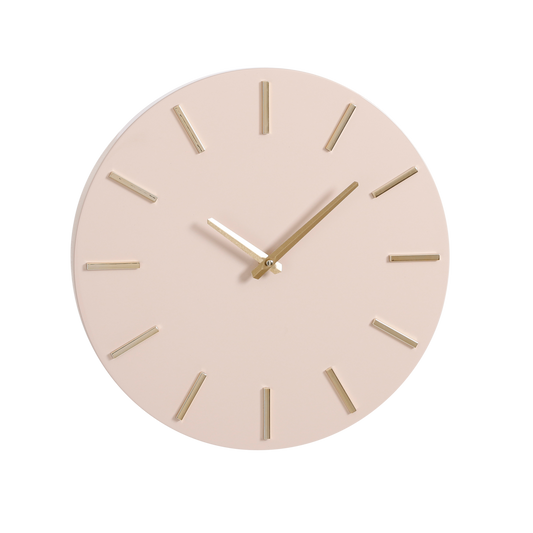 Brixen Wandklok - Ø36 cm - Beige