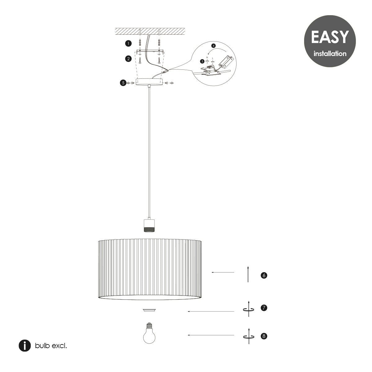 Home Sweet Home Cylindrische Corduroy Hanglamp - Karamel ø40 x 126cm