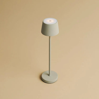 Vondel Mini Shadow Gray Oplaadbare en draadloze lamp - draadloos oplaadbaar via laadstation