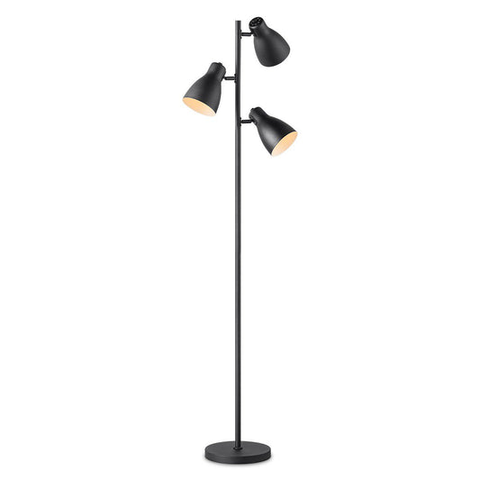 Home Sweet Home 3L Vloerlamp zwart - Moderne Vloerlamp Zwart