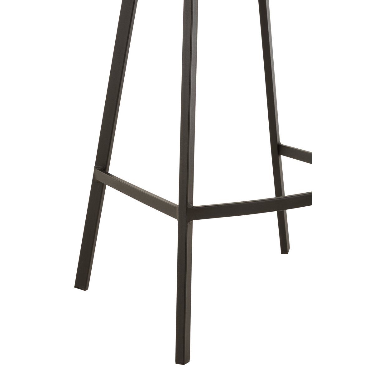 J-Line Barstoel Stephane  Textiel/Metaal Beige