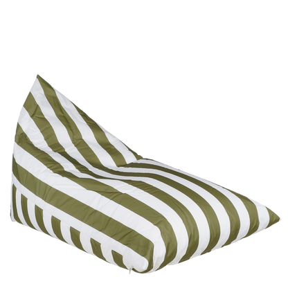 Rissy Zitzak - L140 x B95 x H95 cm - Groen, Wit