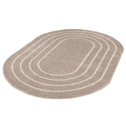 Zoet binnen tapijt in gerecycled polyester calypso