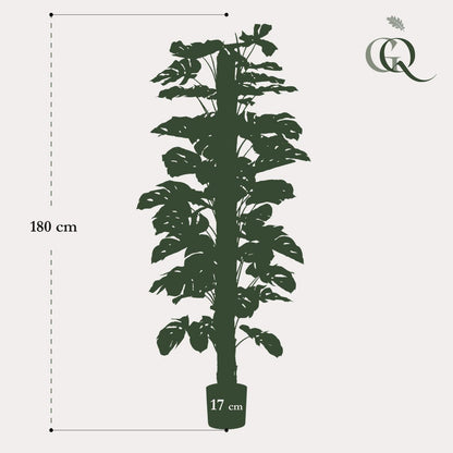 Monstera Deliciosa - kunstplant - 180 cm