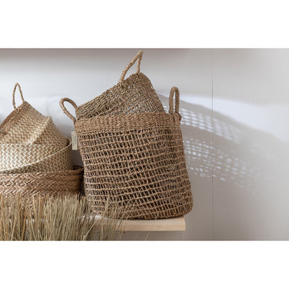 J-Line Set Van 2 Manden Oasis Zeegras Naturel