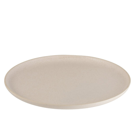 J-Line Marie bord - keramiek - creme - L