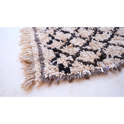 Marokkaanse berber -gang tapijt pure wol 73 x 188 cm