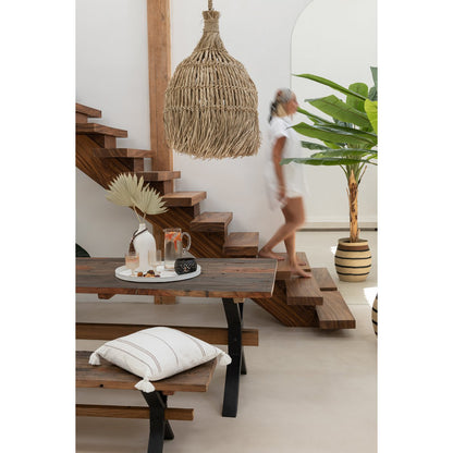 J-Line Eettafel Verouderd Hout Bruin