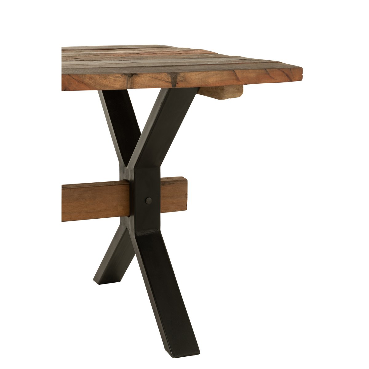 J-Line Eettafel Verouderd Hout Bruin