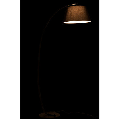 J-Line lamp Staand Boog - metaal - zwart